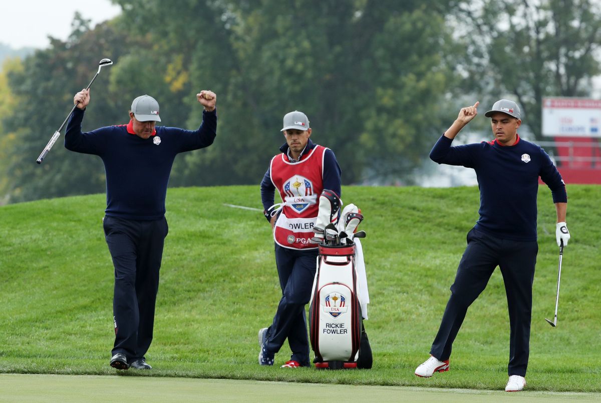 První den Ryder Cup 2016