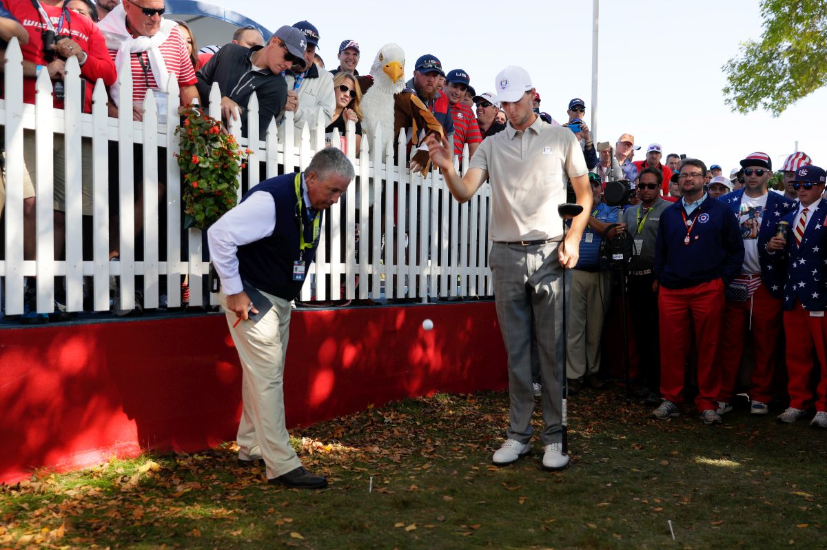 Druhý den Ryder Cupu 2016