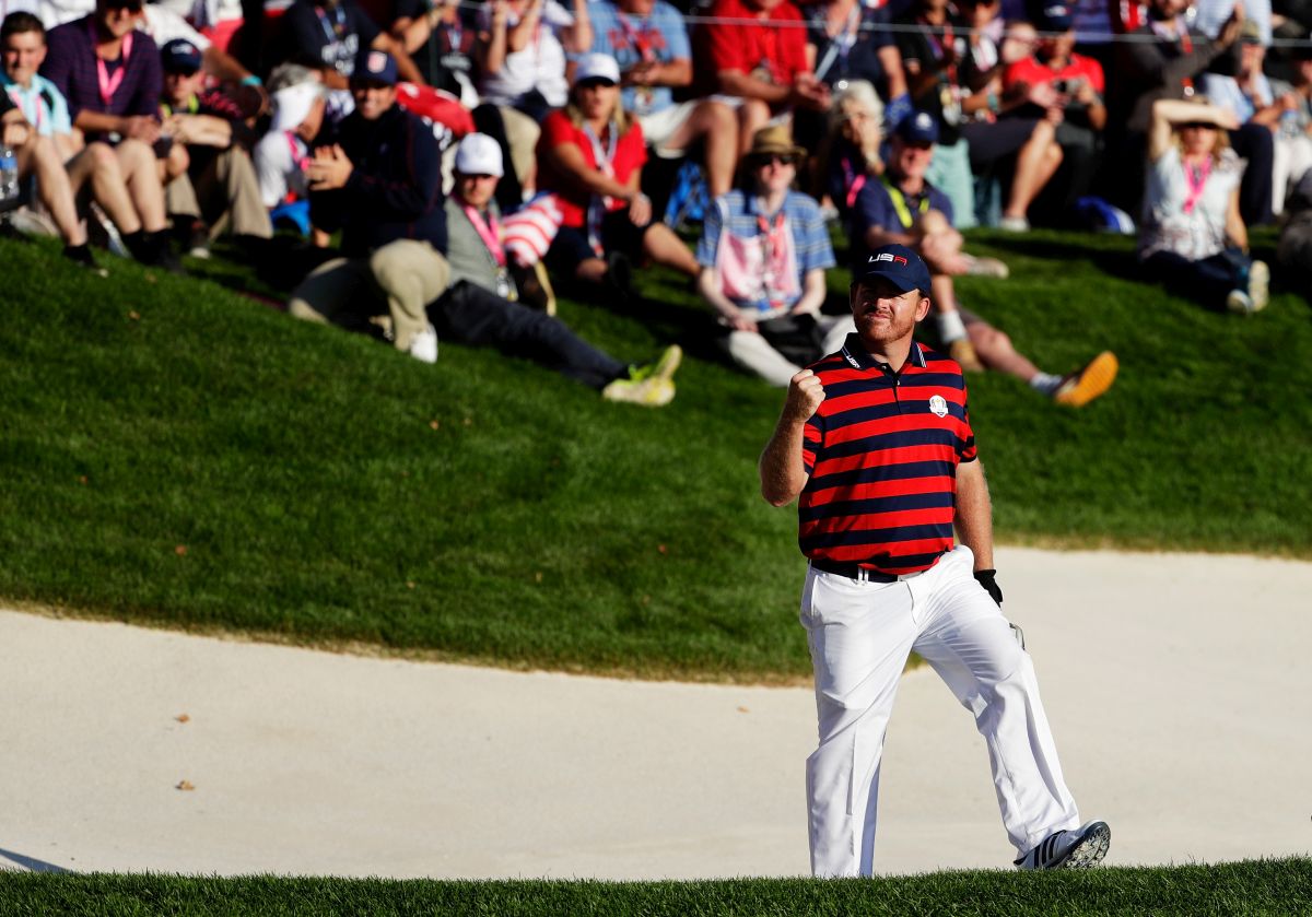 Druhý den Ryder Cupu 2016