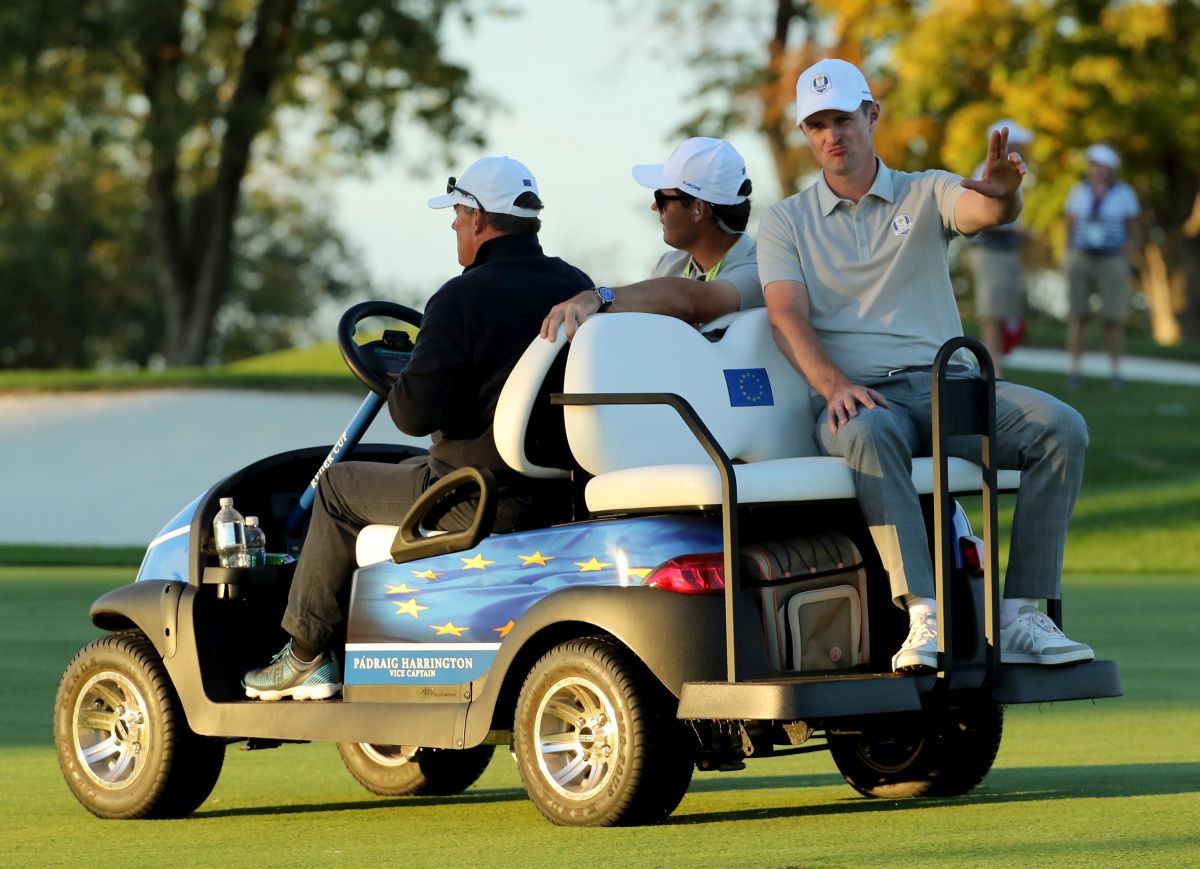 Druhý den Ryder Cupu 2016