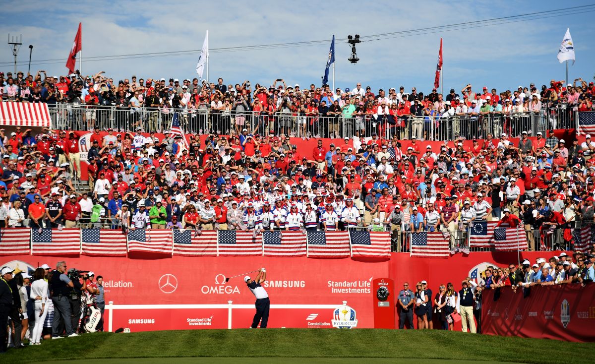 Finálový den Ryder Cupu 2016