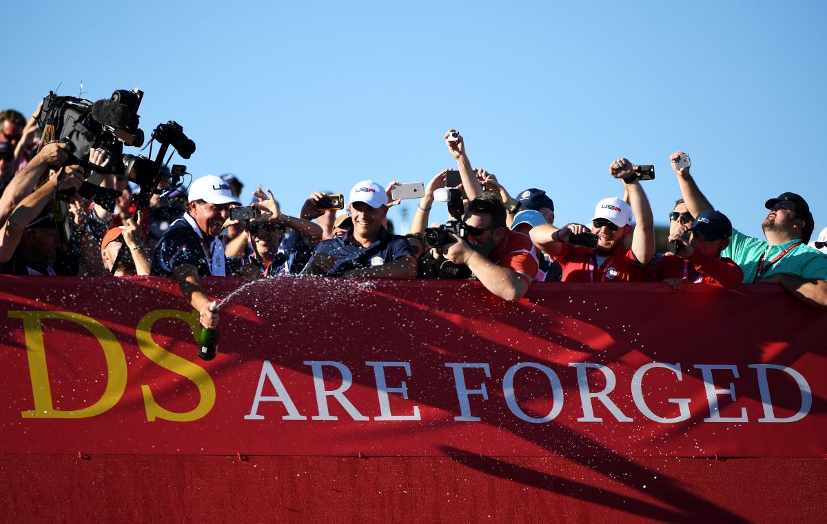 Finálový den Ryder Cupu 2016