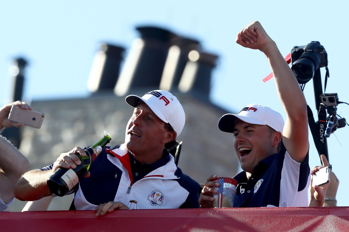 Finálový den Ryder Cupu 2016