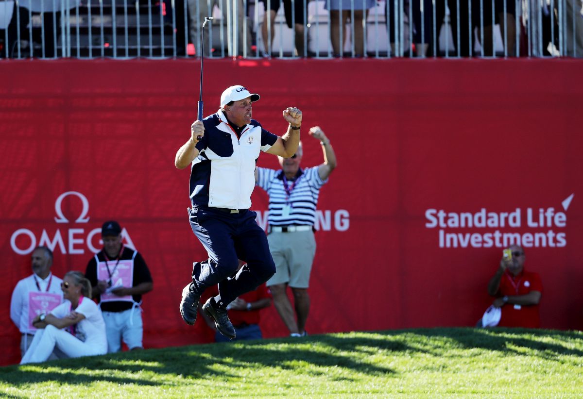 Finálový den Ryder Cupu 2016