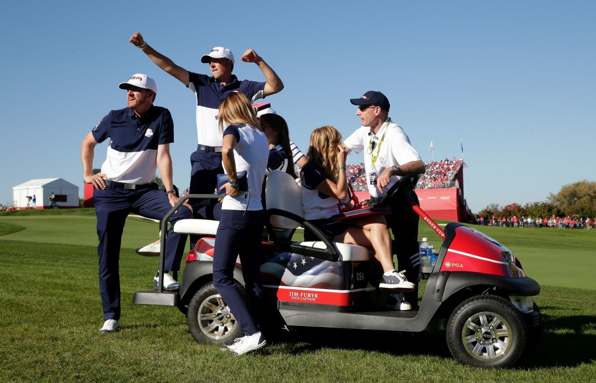 Finálový den Ryder Cupu 2016