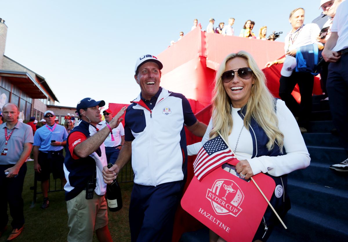 Phil a Amy Mickelsonovi