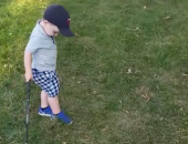 Dítě golf
