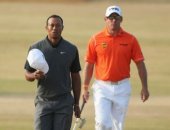 Tiger Woods a Lee Westwood
