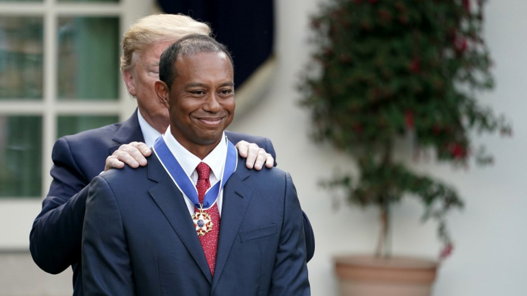 Tiger Woods u Trumpa