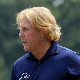 Blond Phil Mickelson